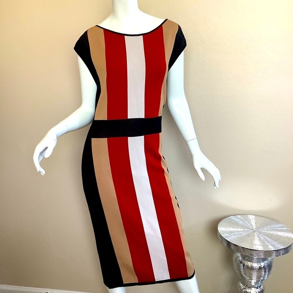 New York & Company Dresses & Skirts - NY & C New York & Company Striped Knit Multicolor Dress